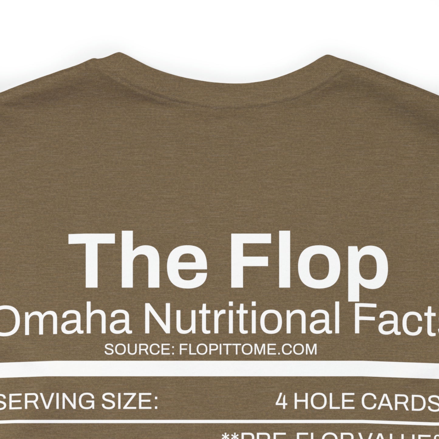 Flop it to me flagship Omaha tee - blk him