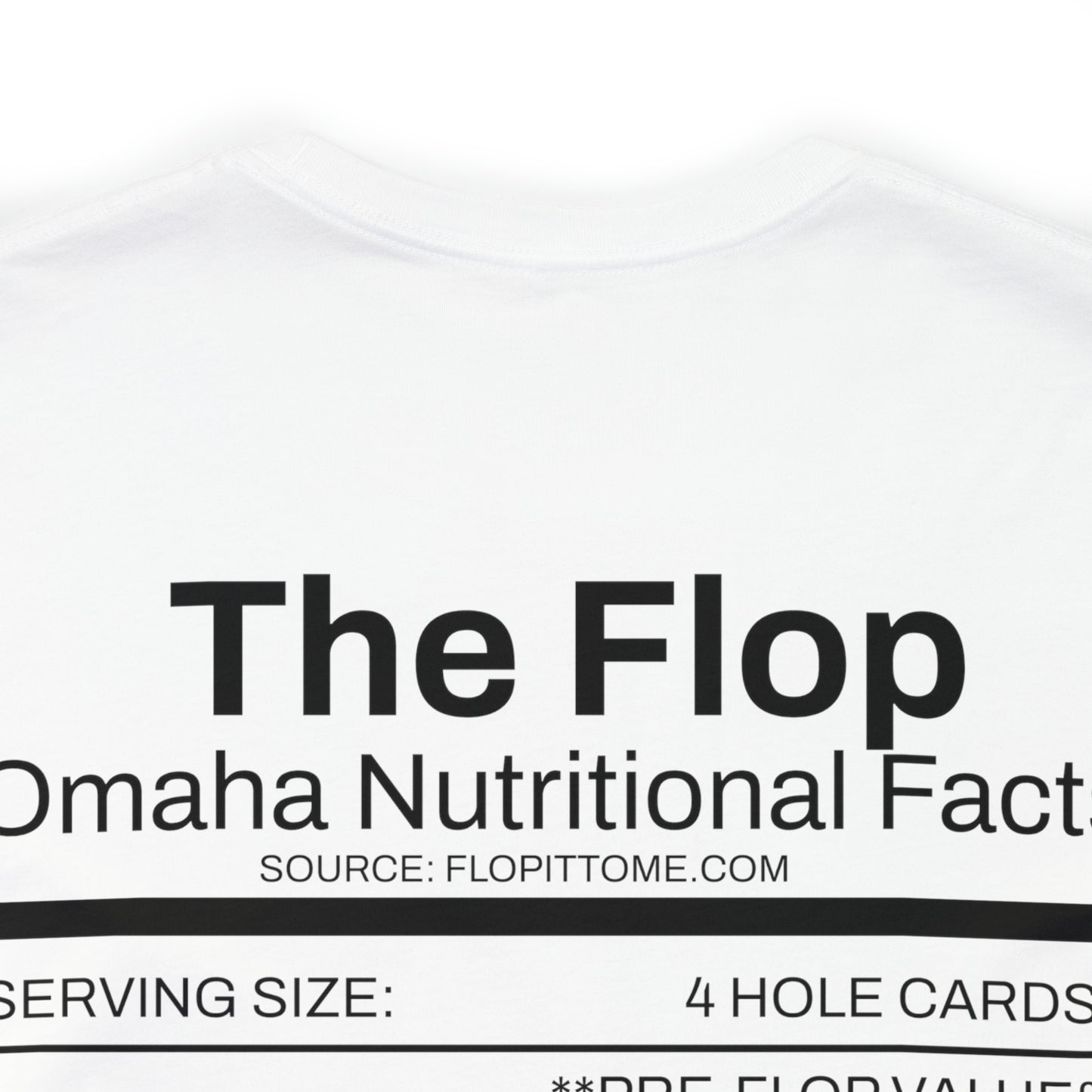 Flop it to me flagship tee Omaha - wht him