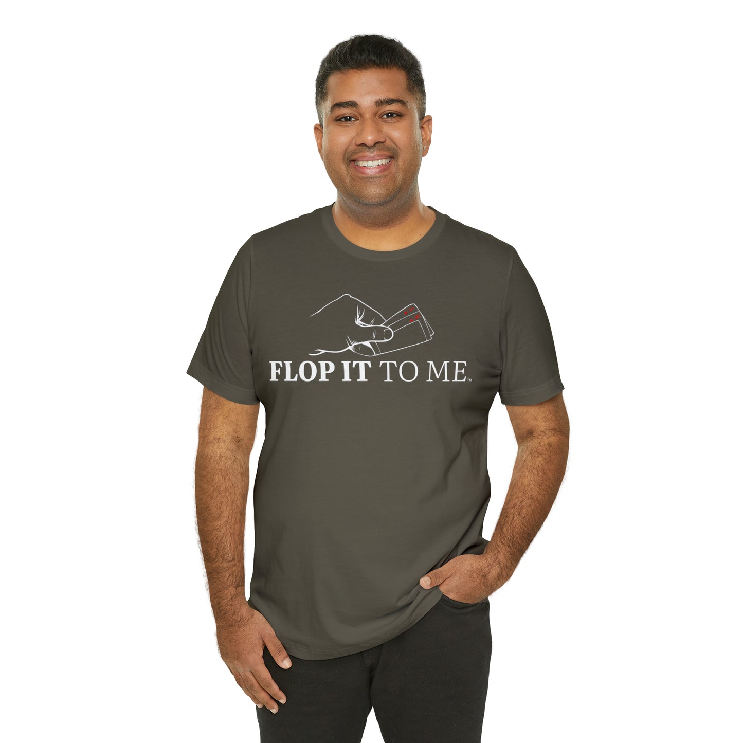 Flop it to me flagship tee - blk him