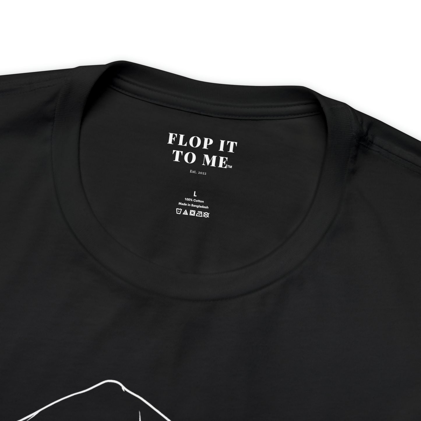 Flop it to me flagship tee - blk him