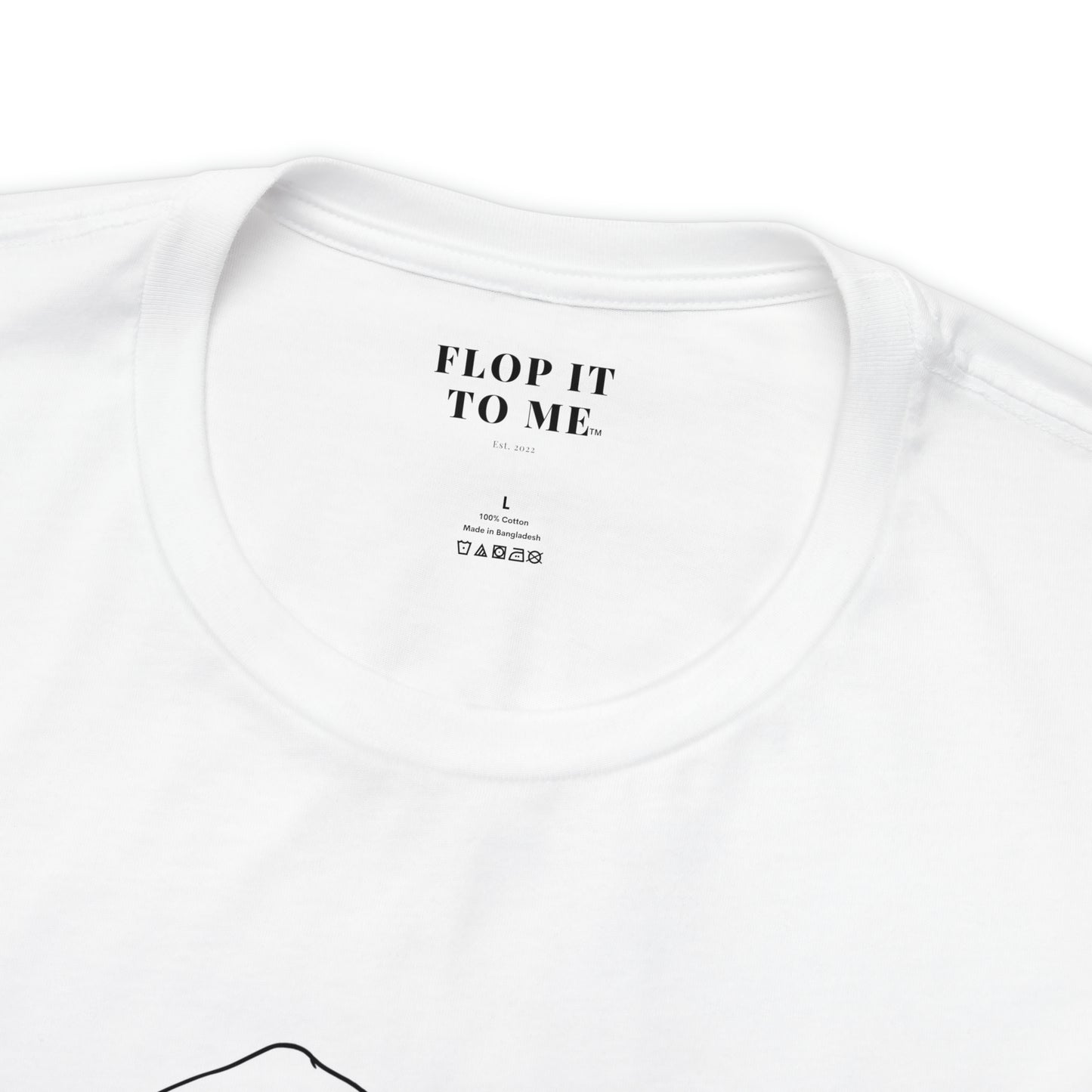 Flop it to me flagship tee - wht him