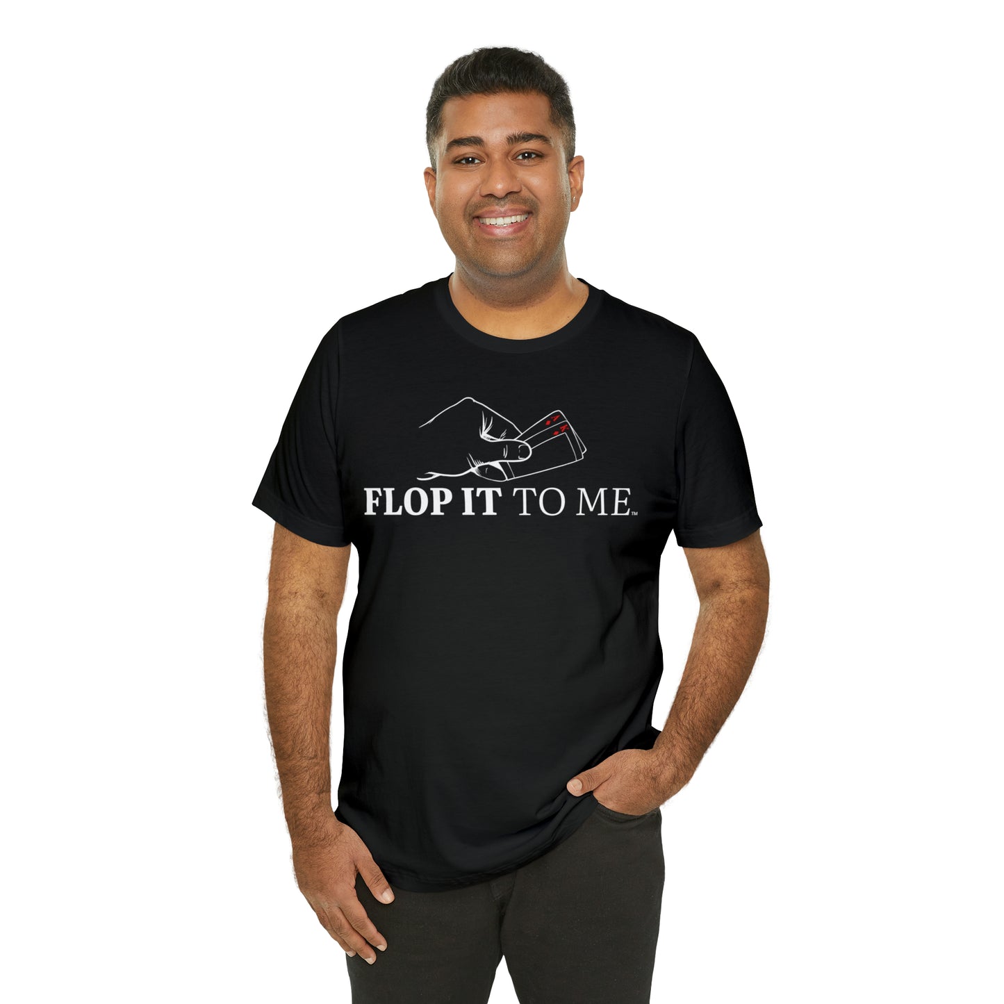 Flop it to me flagship tee - blk him